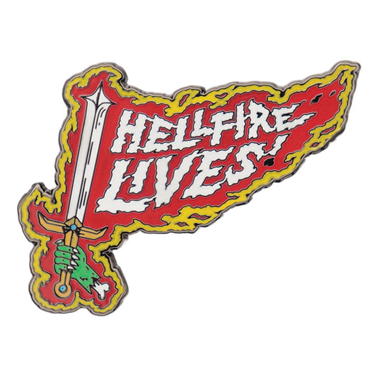 Stranger Things Ansteck-Pin Hellfire Lives Limited Edition         - Preorder - ETA: 25.01.2026