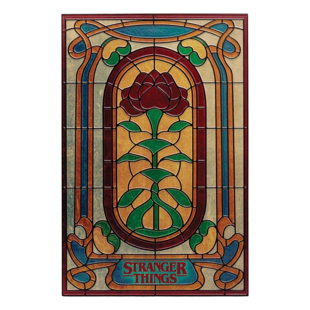 Stranger Things Resinschild Creel House Stained Glass Window - Preorder - ETA: 25.04.2026