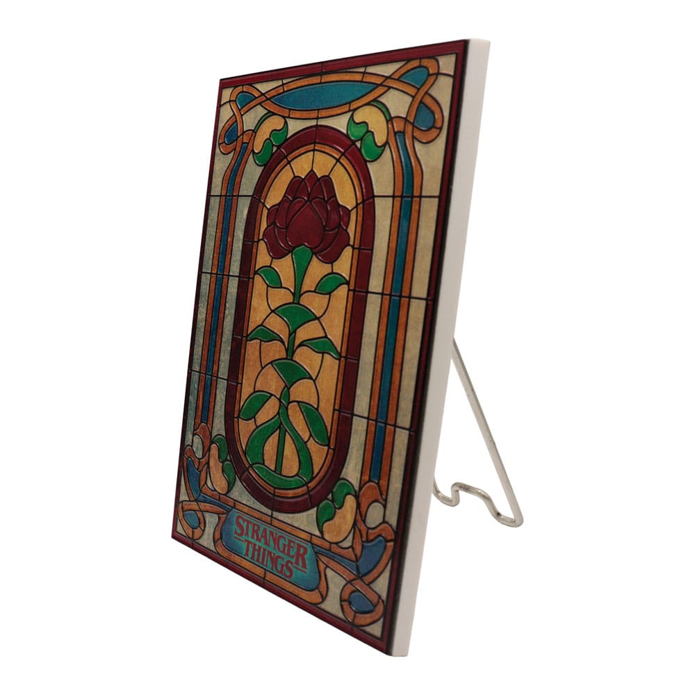 Stranger Things Resinschild Creel House Stained Glass Window - Preorder - ETA: 25.04.2026