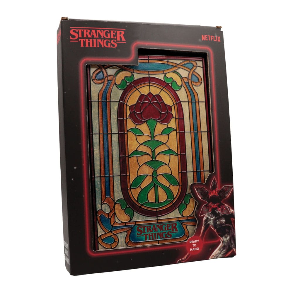 Stranger Things Resinschild Creel House Stained Glass Window - Preorder - ETA: 25.04.2026