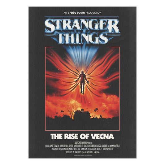 Stranger Things Kunstdruck The Rise of Vecna Limited Edition 42 x 30 cm           - Versand: 7 Tage nach Bestellung