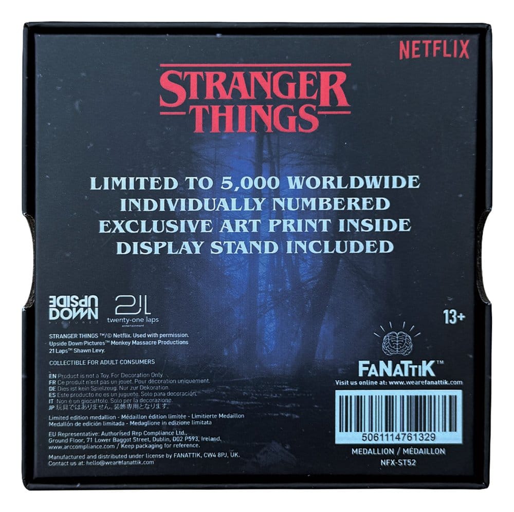 Stranger Things Medaille Eleven & Mind Flayer Limited Edition - Preorder - ETA: 23.04.2027