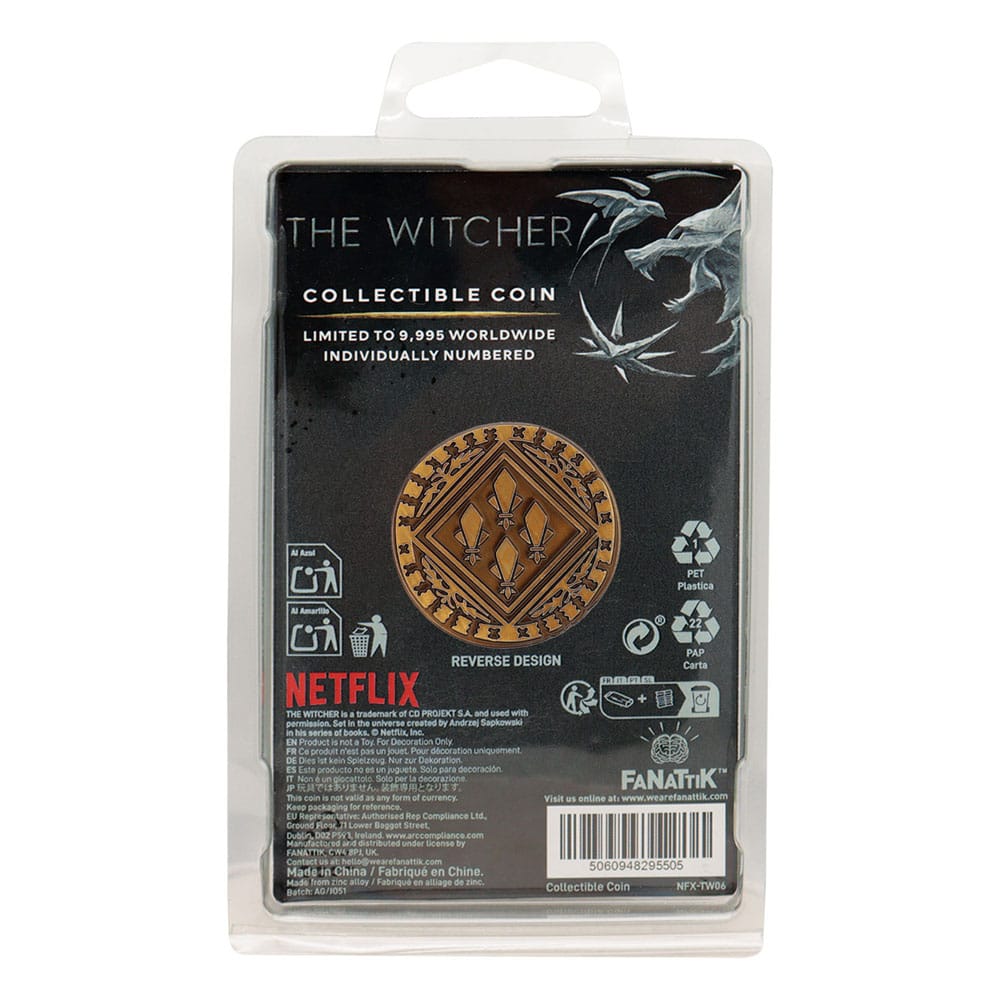 The Witcher Sammelmünze Toss a Coin to Your Witcher Limited Edition     - Preorder - ETA: 25.01.2026