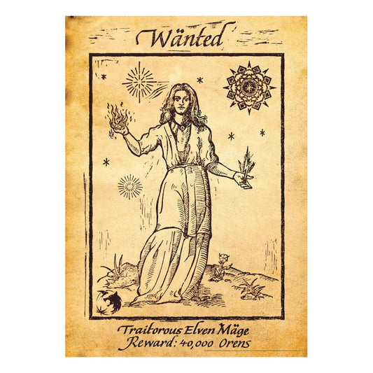 The Witcher Kunstdruck Limited Edition 42 x 30 cm - Versand: 7 Tage nach Bestellung