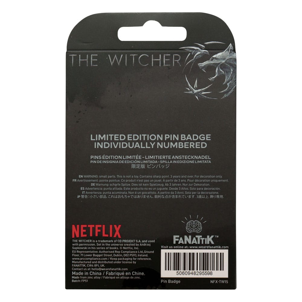 The Witcher Ansteck-Pin Witcher Symbol Limited Edition   - Preorder - ETA: 25.01.2026