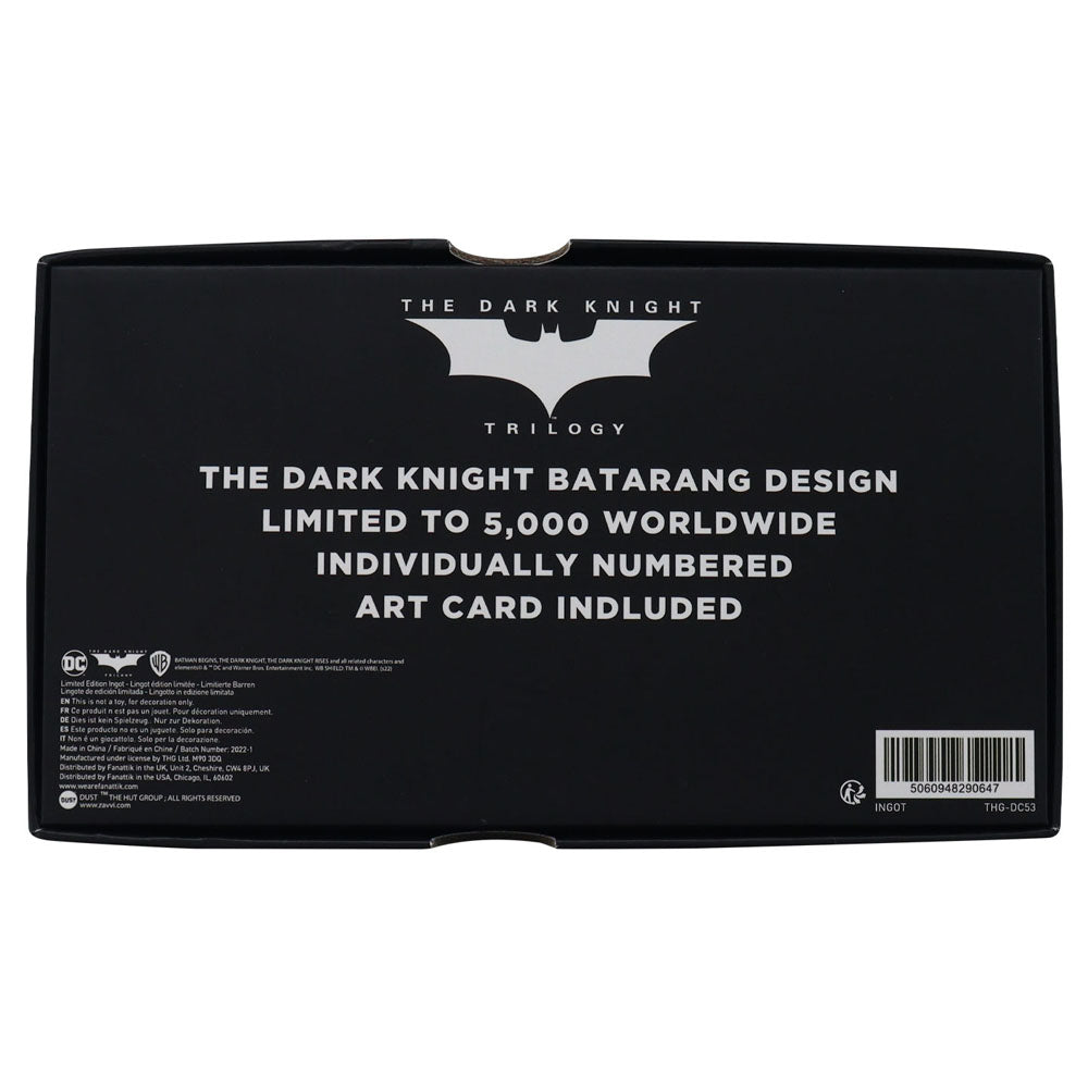 The Dark Knight Replik Batman Batarang Limited Edition 18 cm - Preorder - ETA: 11.09.2026