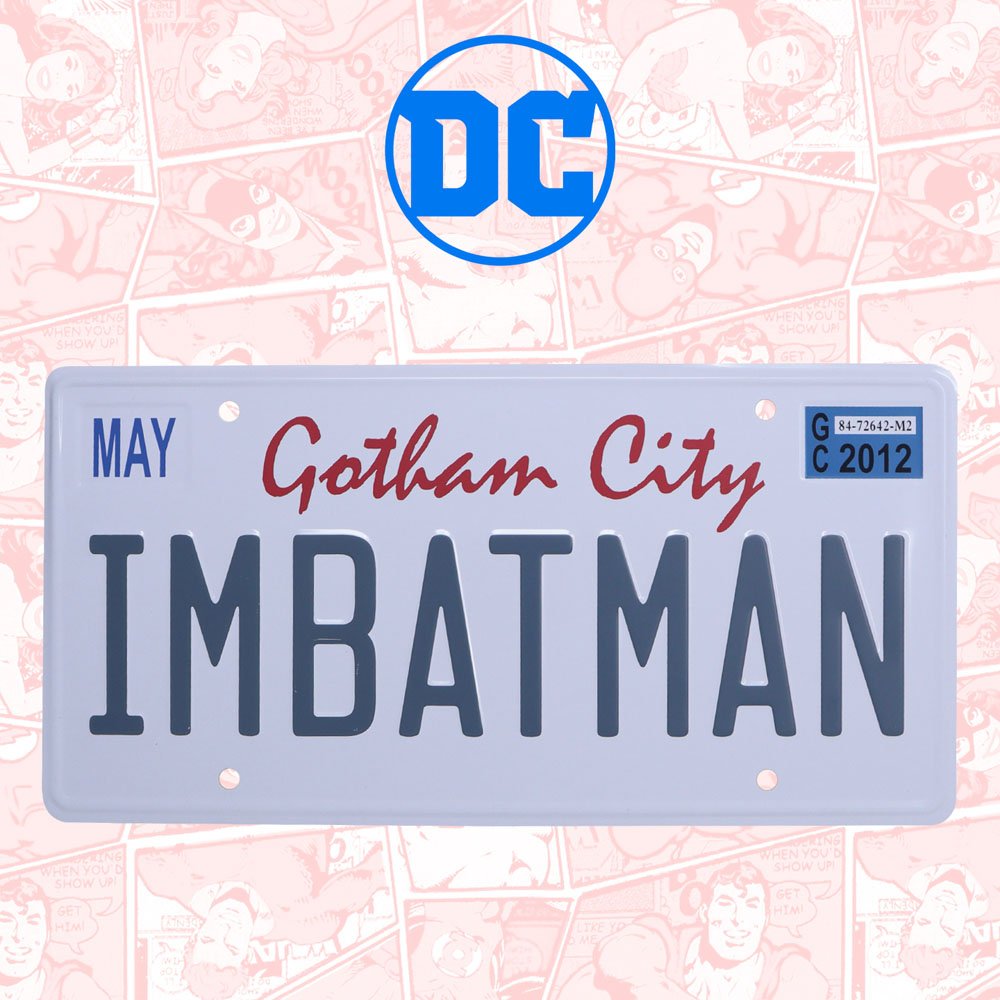 DC Comics Blechschild Batman - Preorder - ETA: Anfang 01.2025