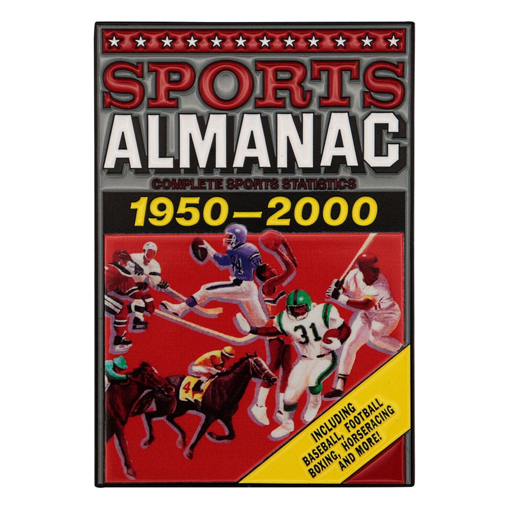 Zurück in die Zukunft Metallbarren Sport Almanac Limited Edition  - Versand: 7 Tage nach Bestellung