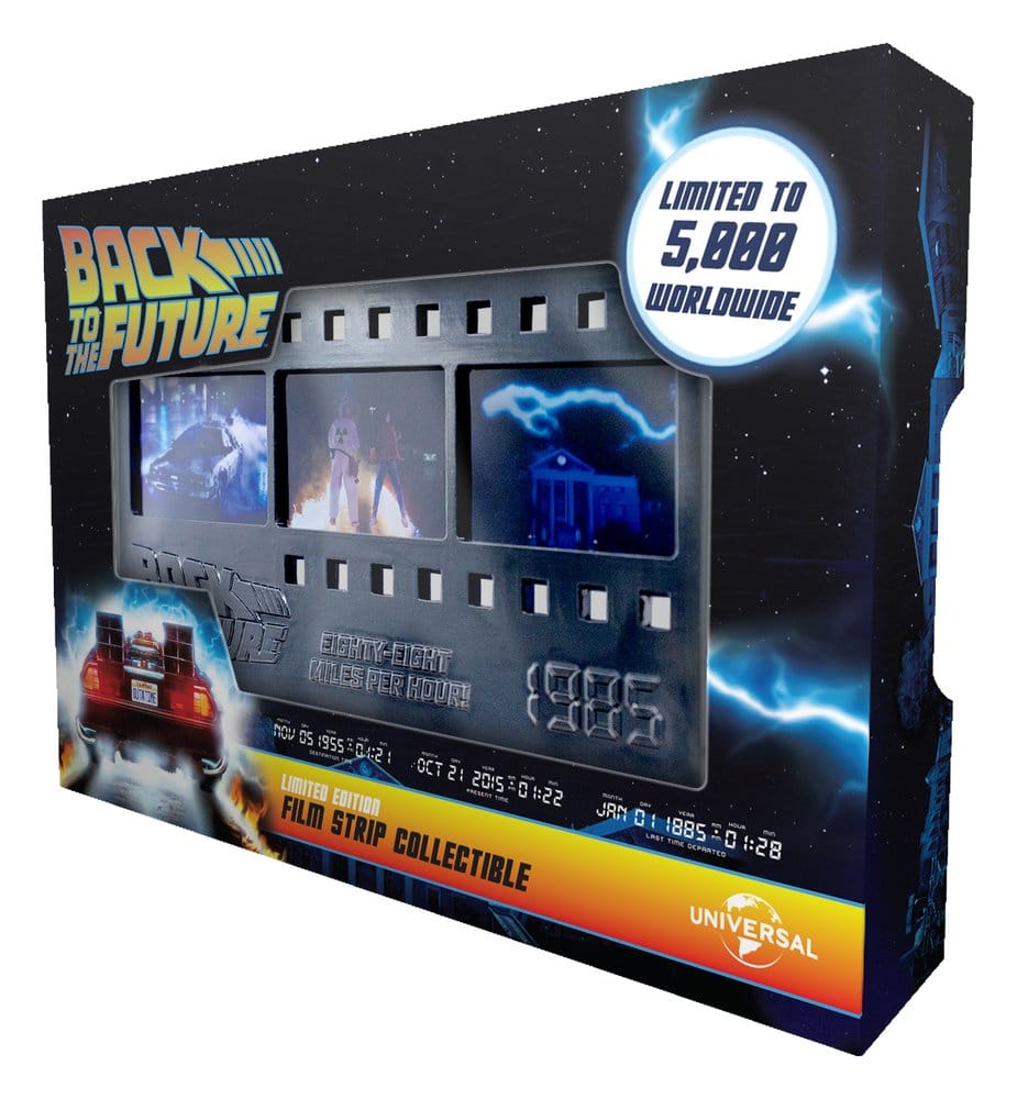 Zurück in die Zukunft Metallbarren Metallfilmstreifen-Sammlerstück Limited Edition - Preorder - ETA: 25.01.2027