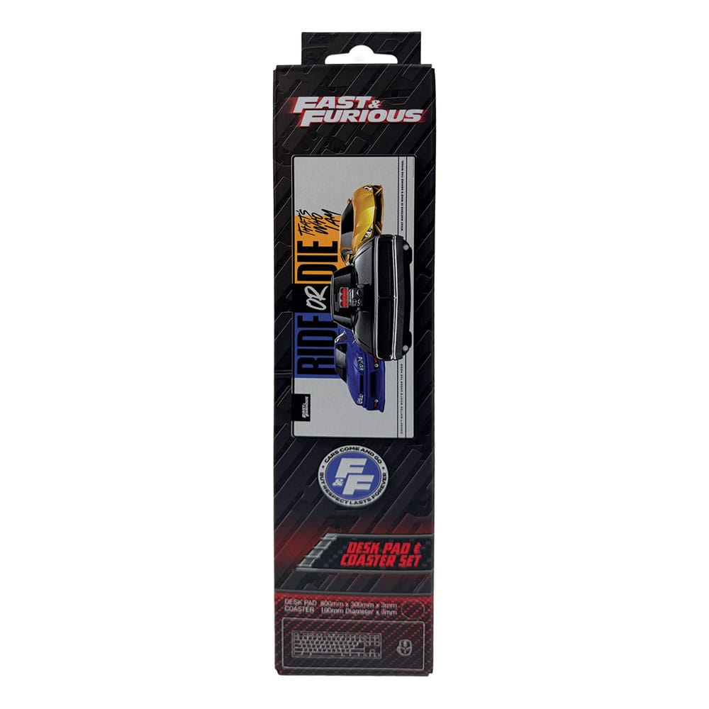 Fast & Furious Schreibtischunterlage & Untersetzer          - Preorder - ETA: 25.11.2025
