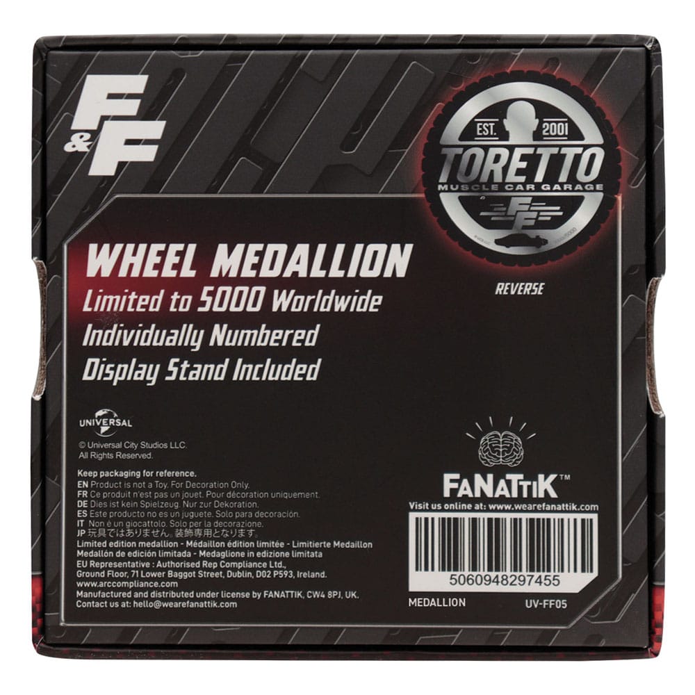 Fast & Furious Medaille Born for Speed  - Preorder - ETA: 25.11.2025