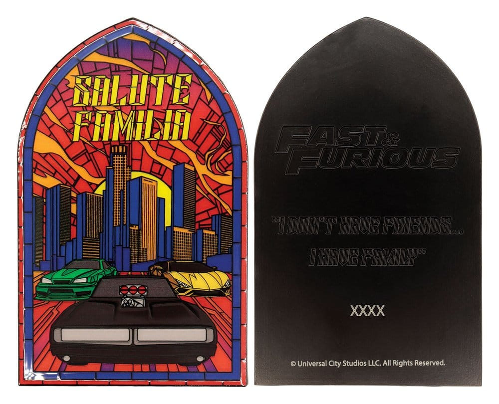 Fast & Furious Metallbarren Stained Glass Style Metal - Preorder - ETA: 30.10.2026