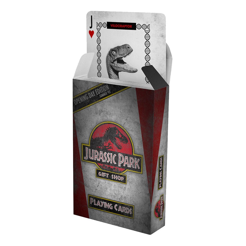Jurassic Park Spielkarten Gift Shop Display (12)   - Preorder - ETA: 25.08.2025