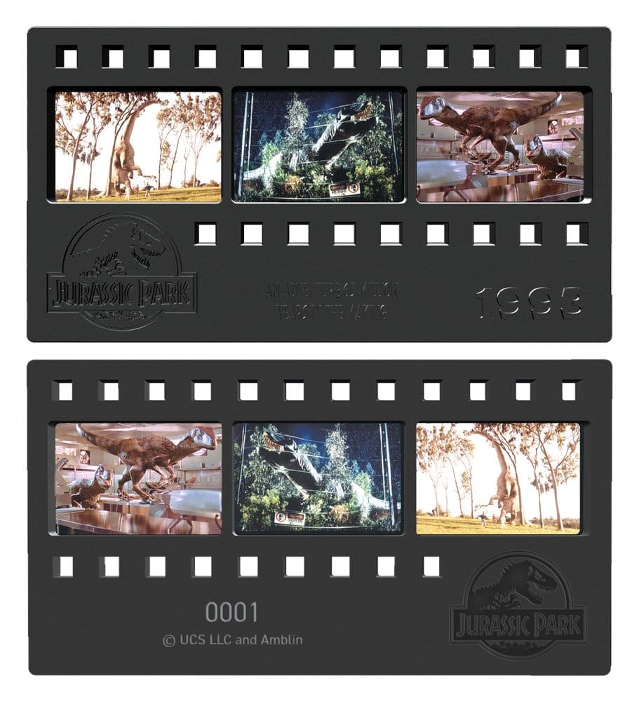 Jurassic Park Metallbarren Metal Film Strip Collectible 12 cm - Preorder - ETA: 25.10.2026