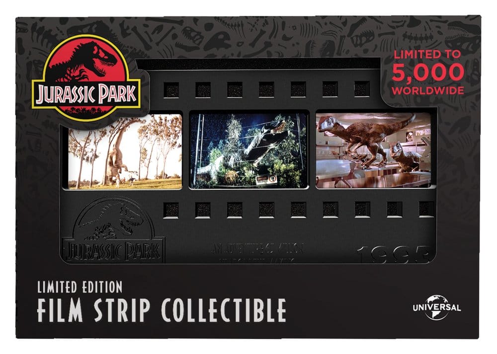 Jurassic Park Metallbarren Metal Film Strip Collectible 12 cm - Preorder - ETA: 25.10.2026