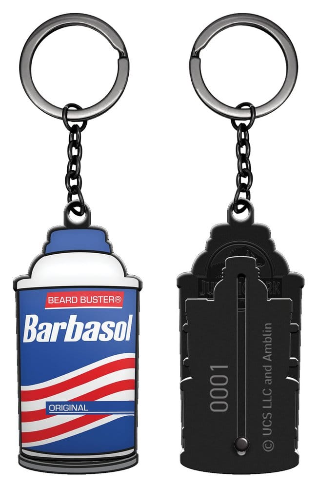Jurassic Park Schlüsselanhänger Sliding Barbasol Can - Preorder - ETA: 25.08.2026