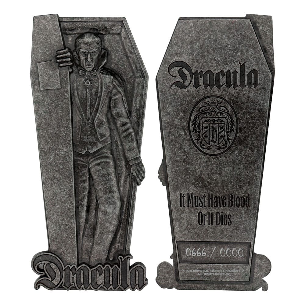 Universal Monsters Metallbarren Dracula Limited Edition          - Versand: 7 Tage nach Bestellung