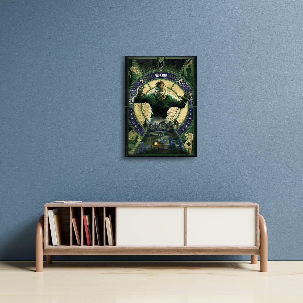 Universal Monsters Kunstdruck The Wolfman Limited Edition 30 x 47 cm - Preorder - ETA: 25.01.2027