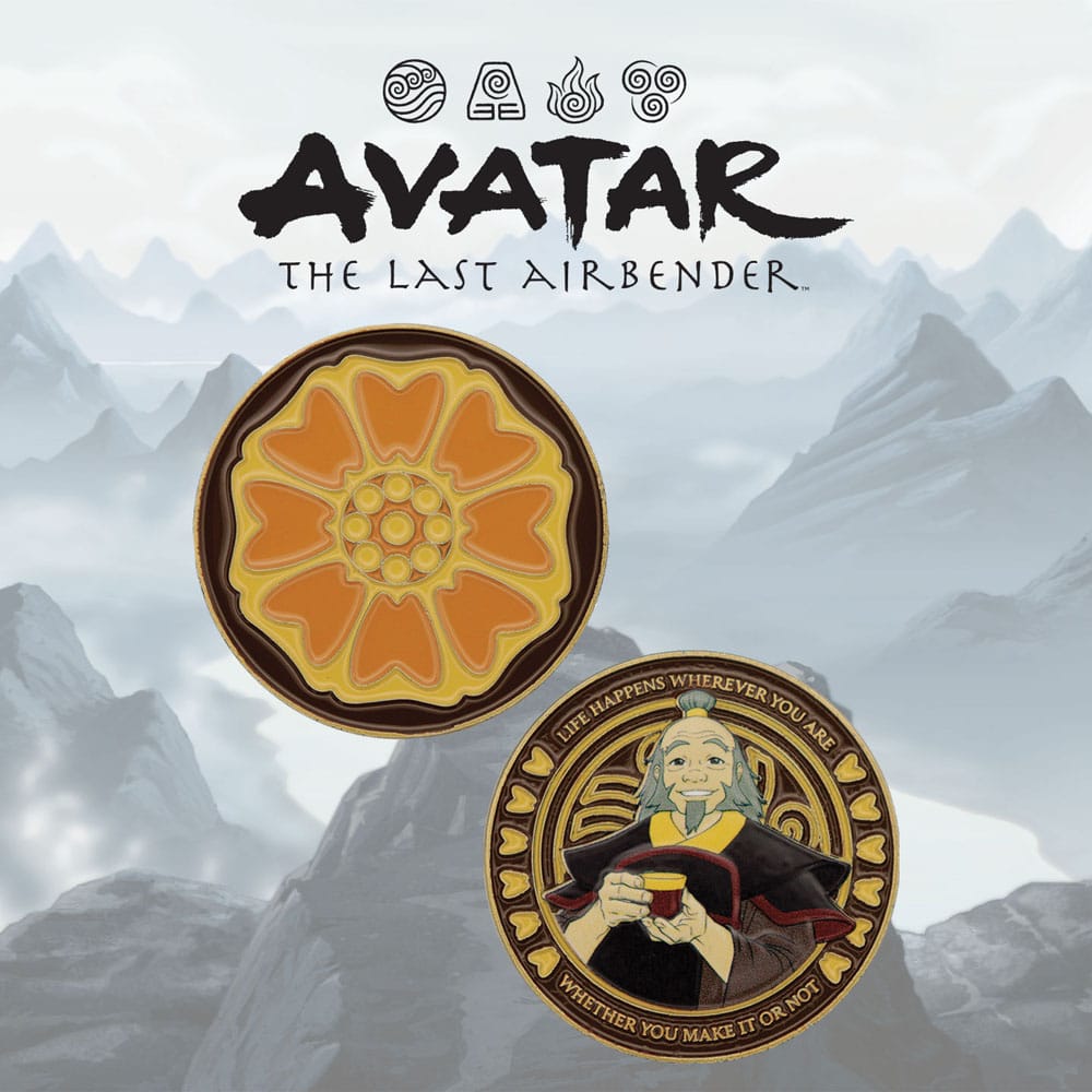 Avatar Der Herr der Elemente Sammelmünze Iroh Limited Edition - Preorder - ETA: 18.10.2025