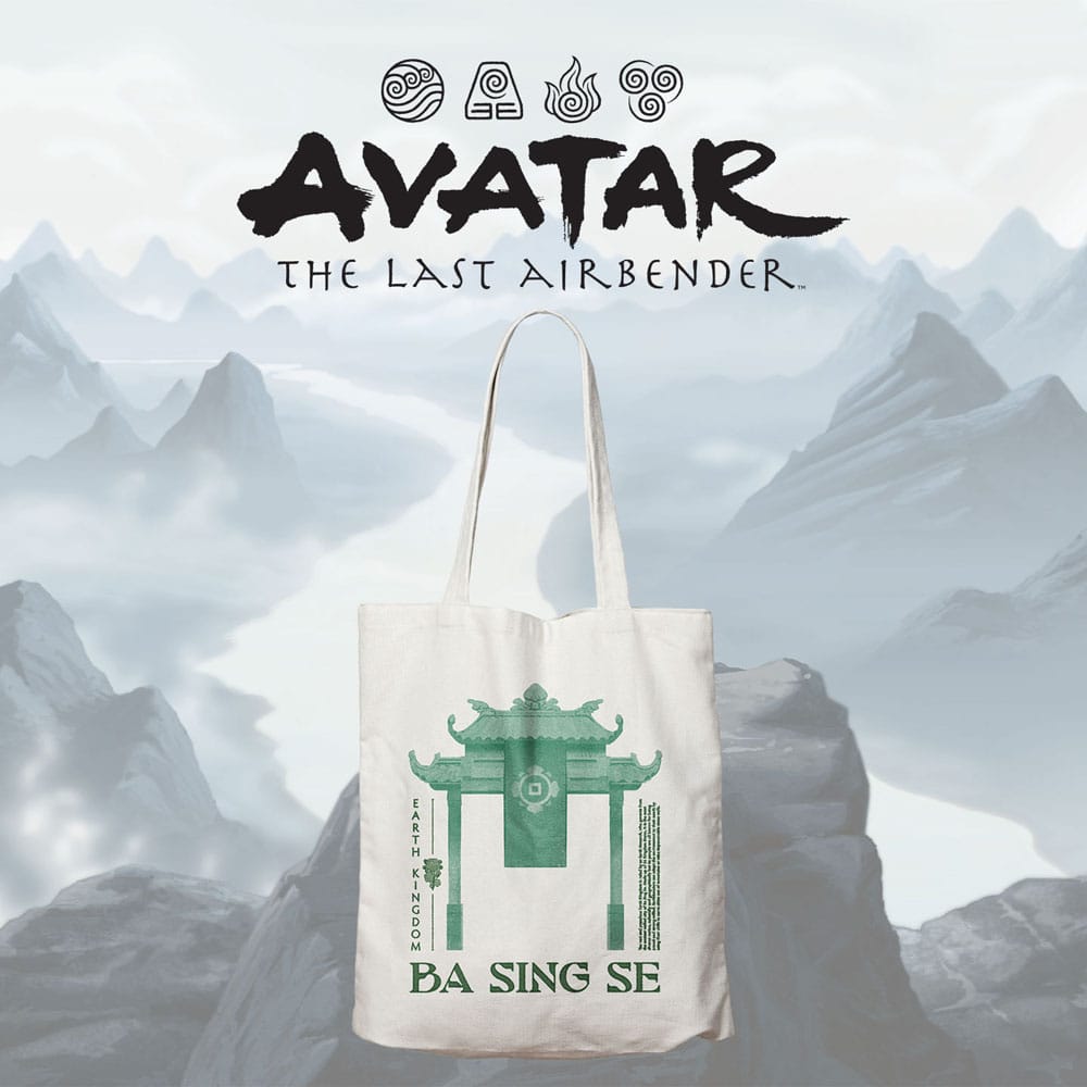 Avatar Der Herr der Elemente Tragetasche Ba Sing Se - Versand: 7 Tage nach Bestellung