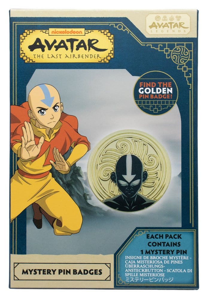 Avatar: The Last Airbender Mystery Ansteck-Pins Blind Box Display (12) - Preorder - ETA: 25.01.2027