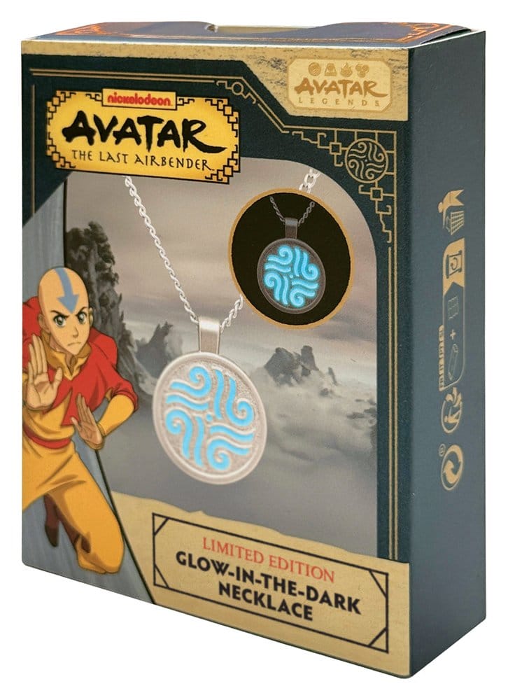 Avatar: Der Herr der Elemente Limited Edition im Dunkeln leuchtende Elemente Halskette - Preorder - ETA: 25.01.2027