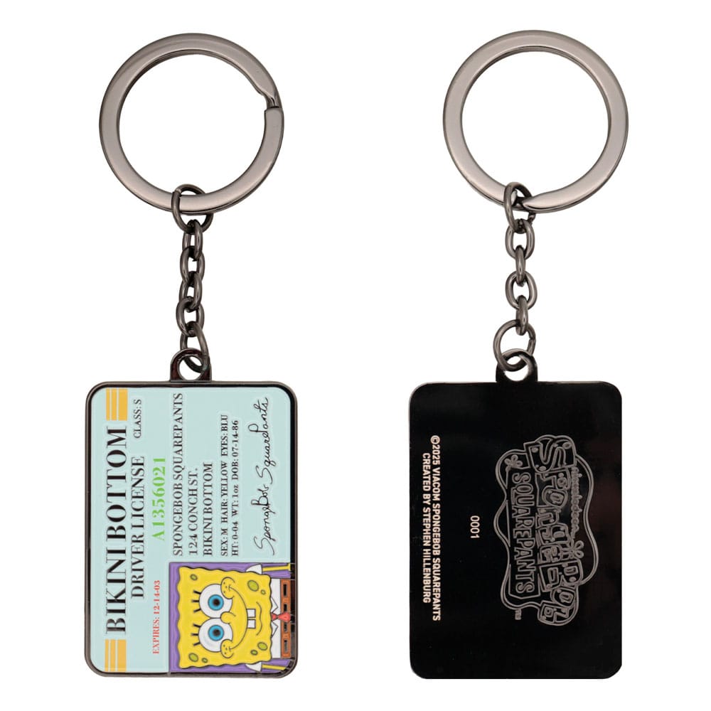 SpongeBob Schwammkopf Schlüsselanhänger Driver License Limited Edition                   - Preorder - ETA: 25.03.2026