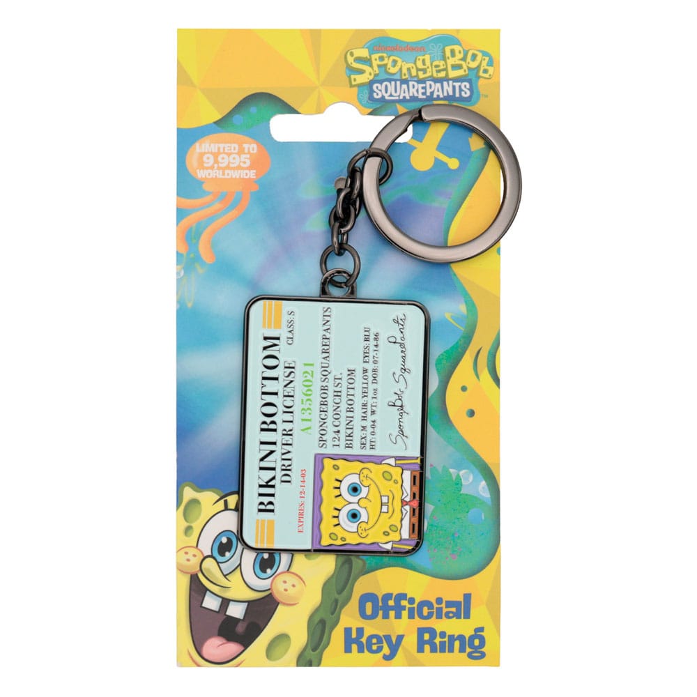 SpongeBob Schwammkopf Schlüsselanhänger Driver License Limited Edition                   - Preorder - ETA: 25.03.2026