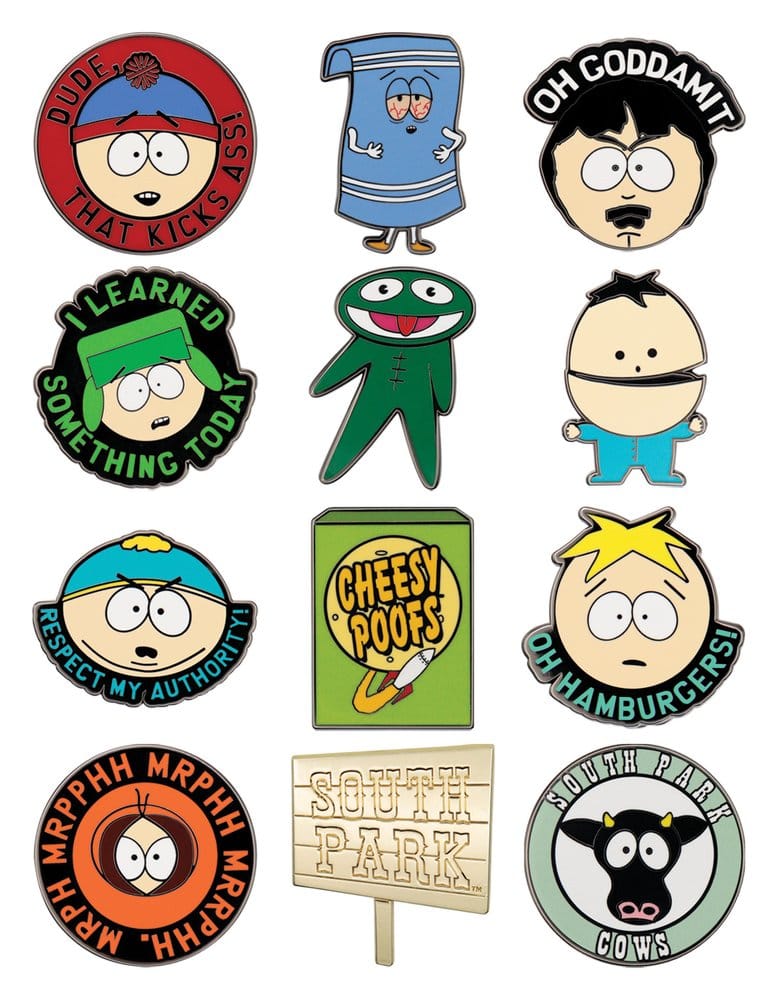 South Park Mystery Ansteck-Pins Display (12) - Preorder - ETA: 25.10.2026