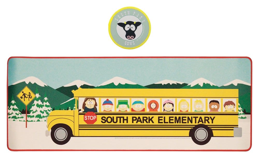 South Park Schreibtischunterlage & Untersetzer Elementary School Bus - Preorder - ETA: 25.10.2026