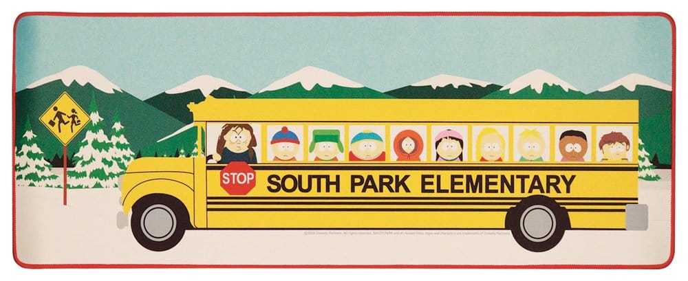 South Park Schreibtischunterlage & Untersetzer Elementary School Bus - Preorder - ETA: 25.10.2026