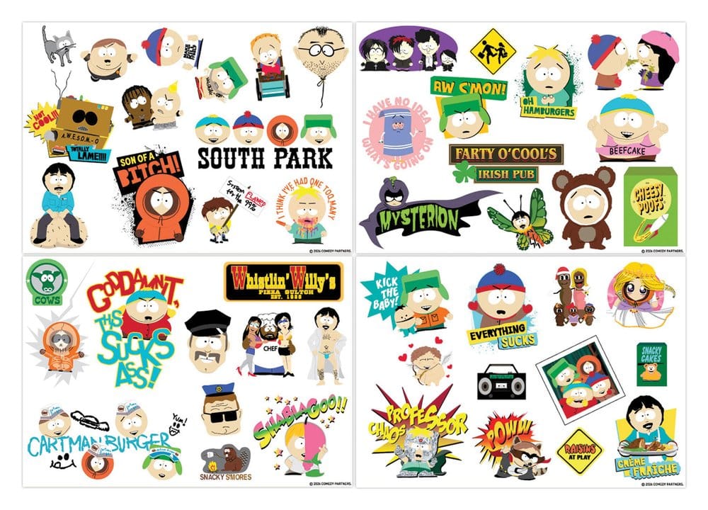 South Park Tech Sticker Pack - Preorder - ETA: 27.11.2026