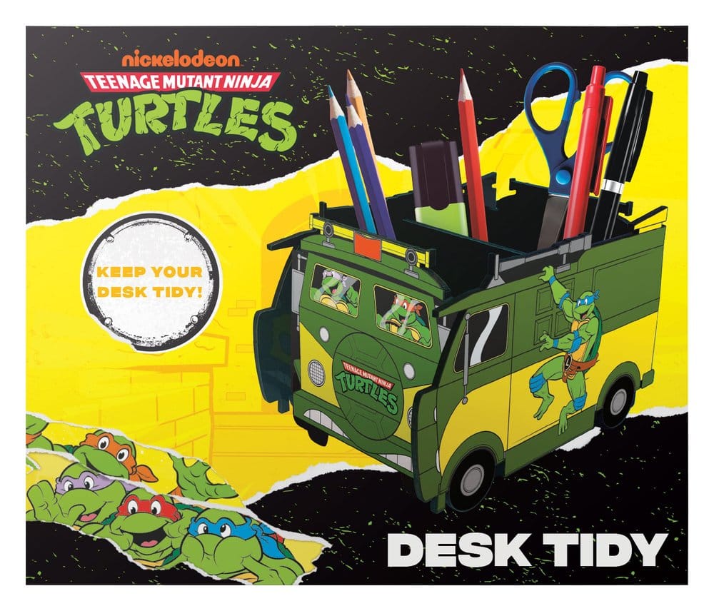 Teenage Mutant Ninja Turtles Stiftehalter Van 13 cm - Preorder - ETA: 27.11.2026