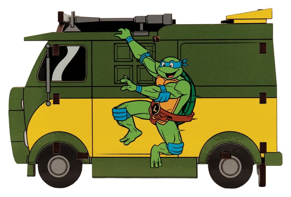 Teenage Mutant Ninja Turtles Stiftehalter Van 13 cm - Preorder - ETA: 27.11.2026