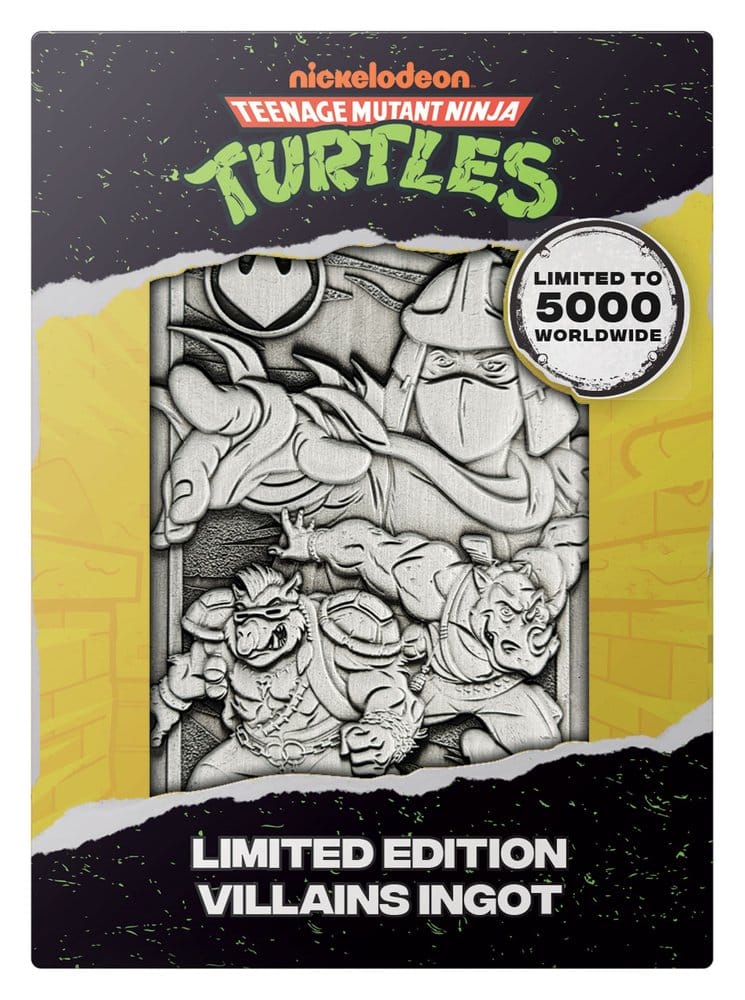 Teenage Mutant Ninja Turtles Metallbarren Villain Limited Edition - Preorder - ETA: 25.03.2027