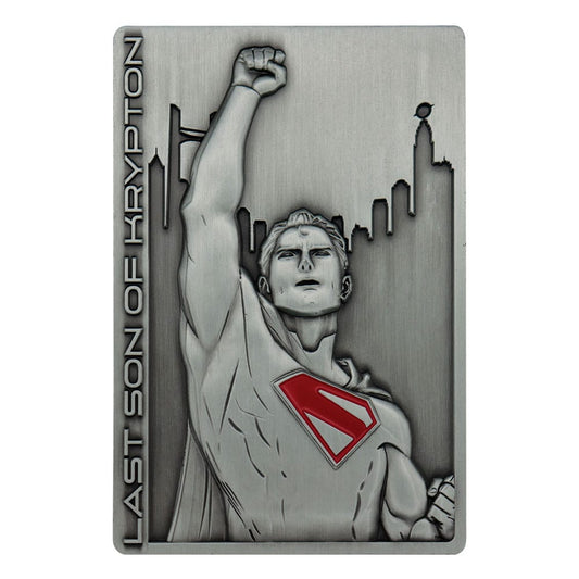 Superman 2025 Metallbarren Last Son of Krypton Limited Edition   - Preorder - ETA: 25.11.2025