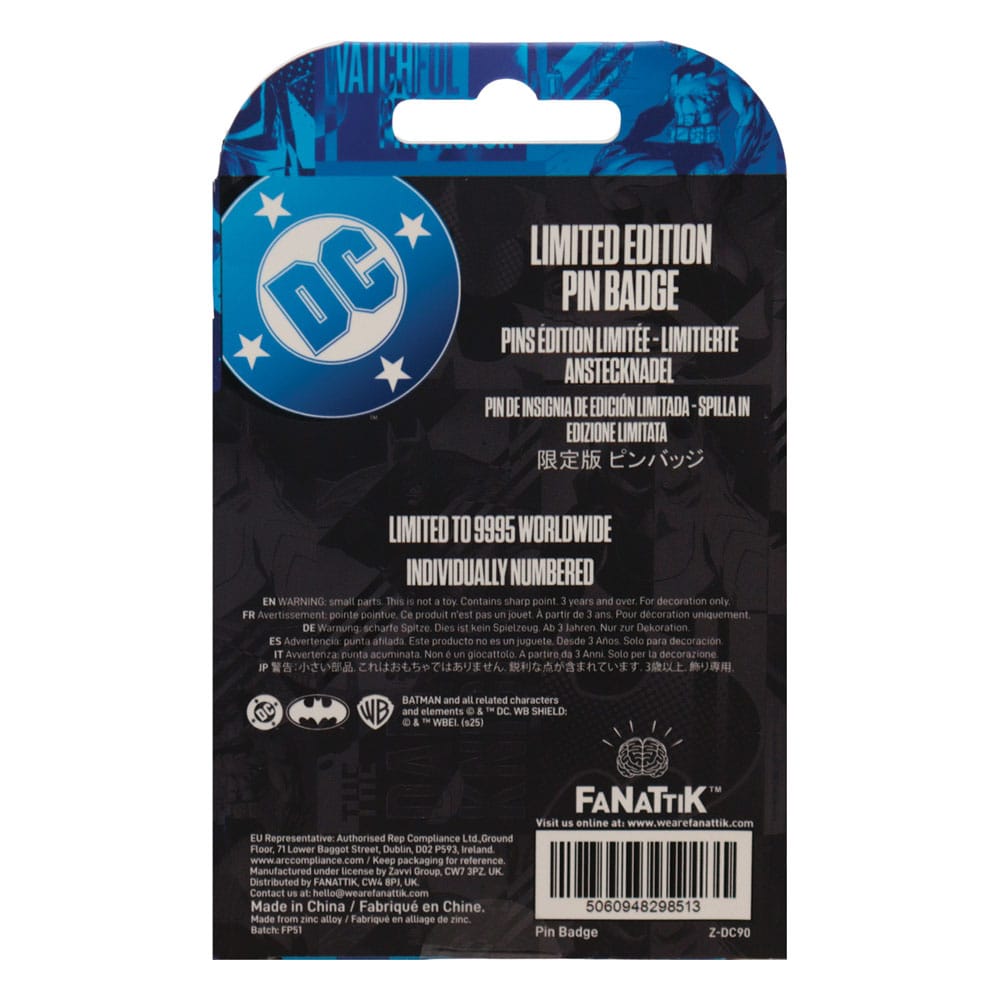 DC Comics Ansteck-Pin Batman Gotham City Guardian Limited Edition         - Preorder - ETA: 25.03.2026