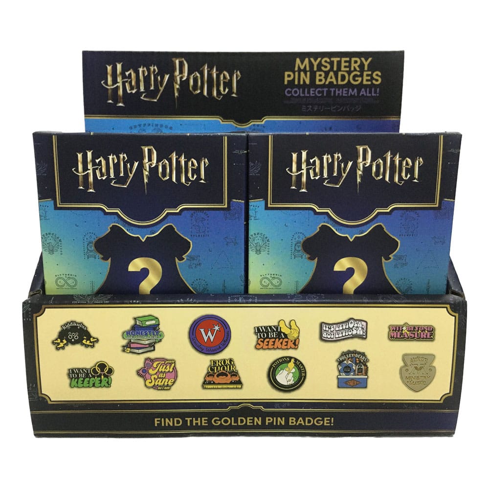 Harry Potter Ansteck-Pins Mystery Pin Badge Display (12)     - Preorder - ETA: 25.03.2026