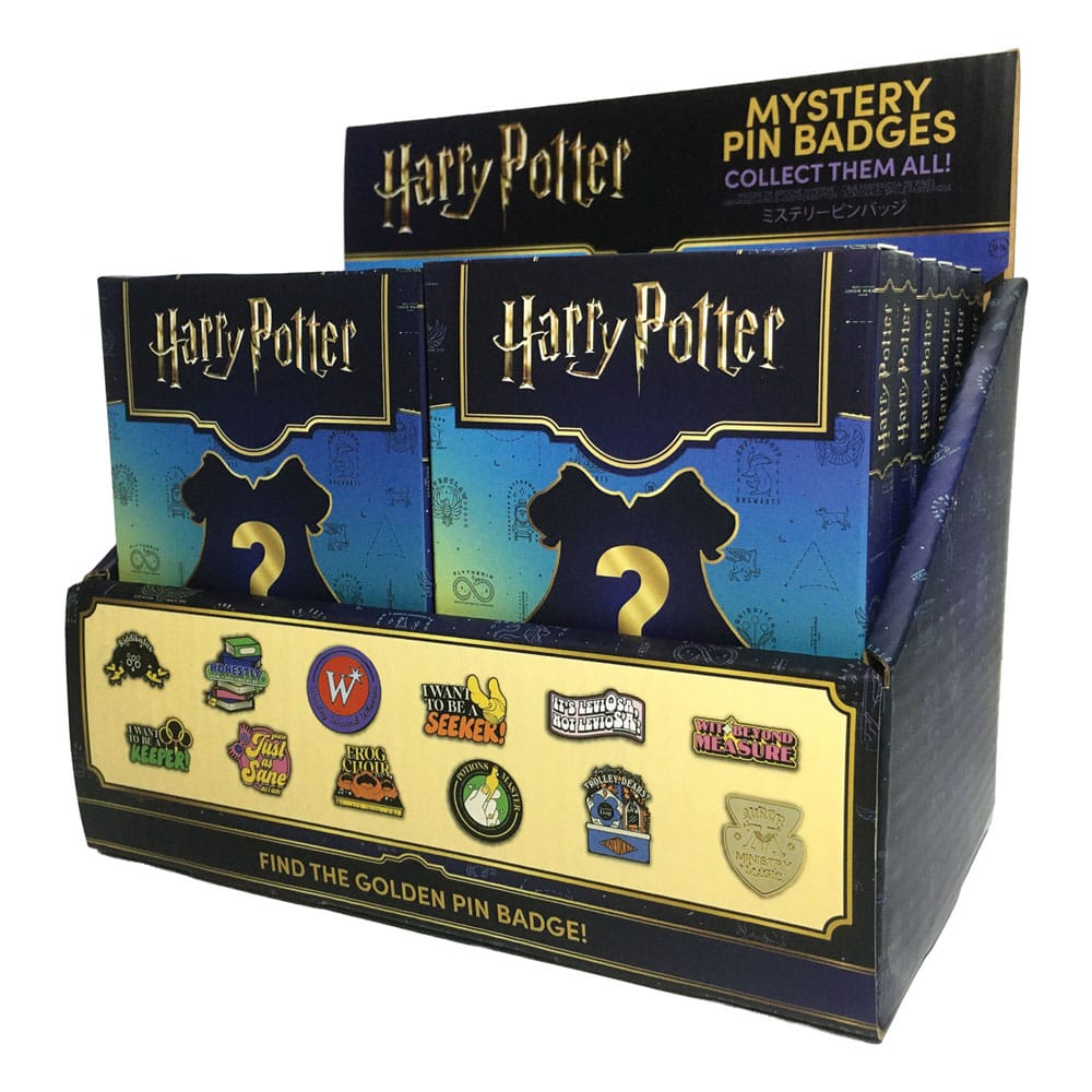 Harry Potter Ansteck-Pins Mystery Pin Badge Display (12)     - Preorder - ETA: 25.03.2026