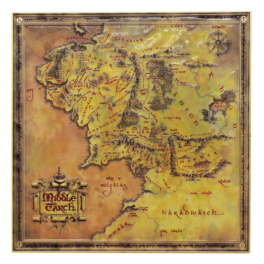 Herr der Ringe Replik Map Limited Edition    - Preorder - ETA: 08.09.2025