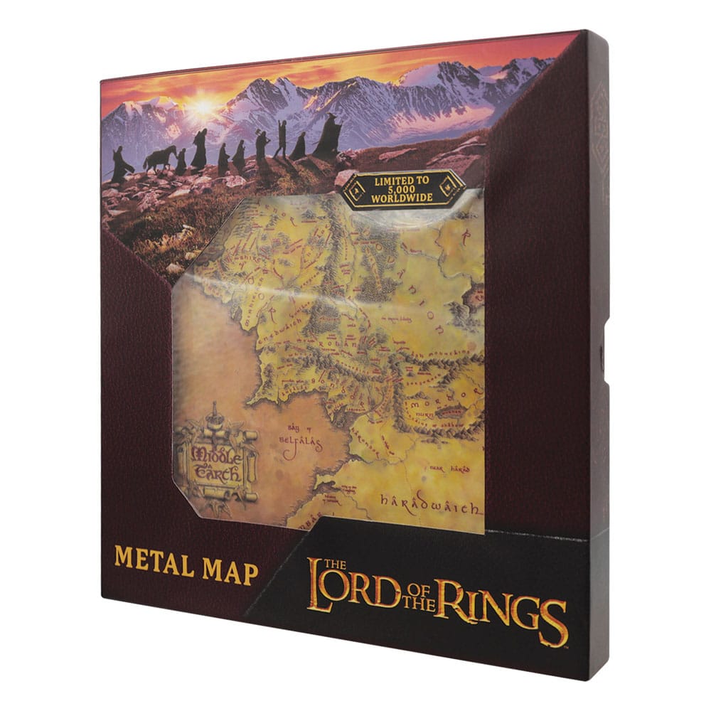 Herr der Ringe Replik Map Limited Edition    - Preorder - ETA: 08.09.2025