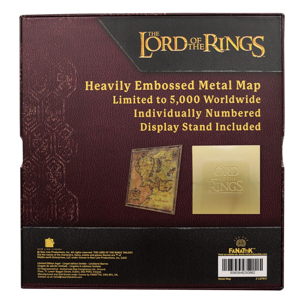 Herr der Ringe Replik Map Limited Edition    - Preorder - ETA: 08.09.2025