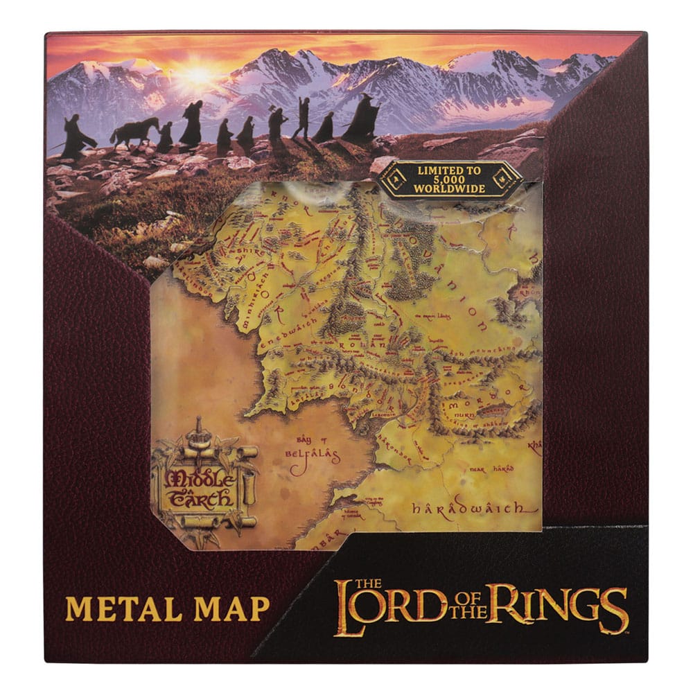 Herr der Ringe Replik Map Limited Edition    - Preorder - ETA: 08.09.2025
