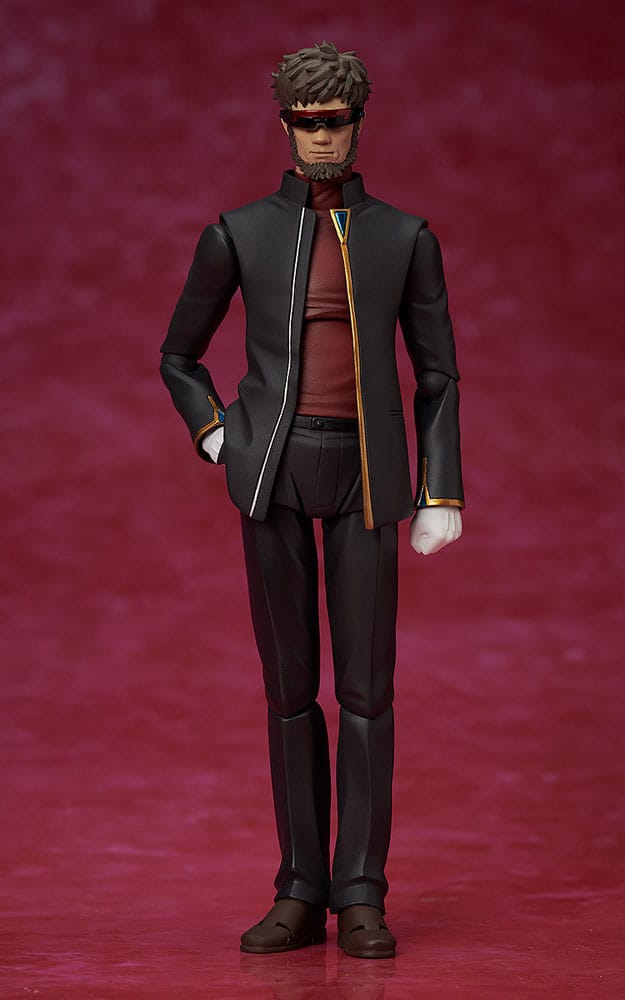 Neon Genesis Evangelion: Rebuild of Evangelion Figma Actionfigur Gendo Ikari 16 cm  - Versand: 5-7 Tage nach Bestellung