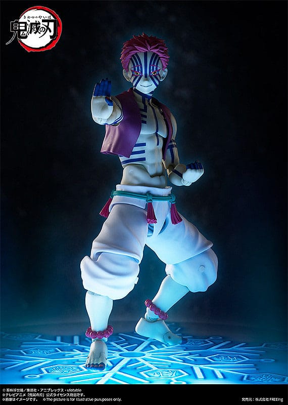 Demon Slayer: Kimetsu no Yaiba Figma Actionfigur Akaza 15 cm - Preorder - ETA: 25.07.2026