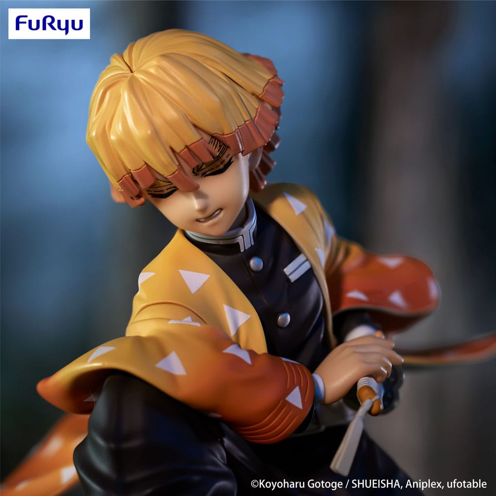 Demon Slayer: Kimetsu no Yaiba Noodle Stopper PVC Statue Zenitsu Agatsuma 10 cm - Versand: 7 Tage nach Bestellung