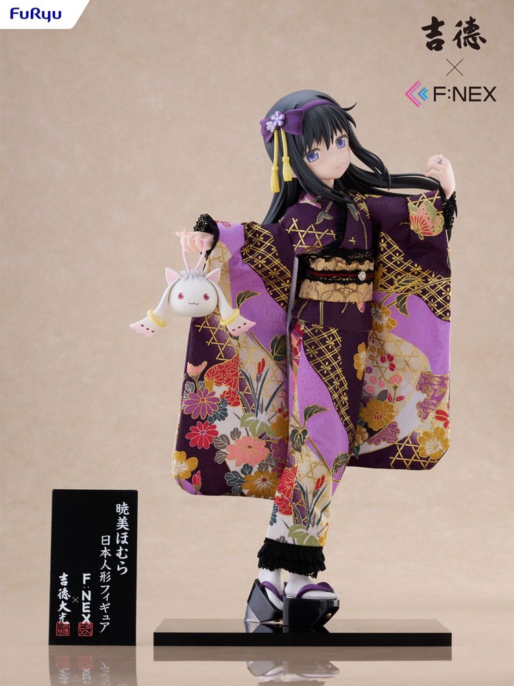 Puella Magi Madoka Magica F:NEX PVC Statue 1/4 Rebellion Homura Akemi Japanese Doll 45 cm    - Versand: 7 Tage nach Bestellung