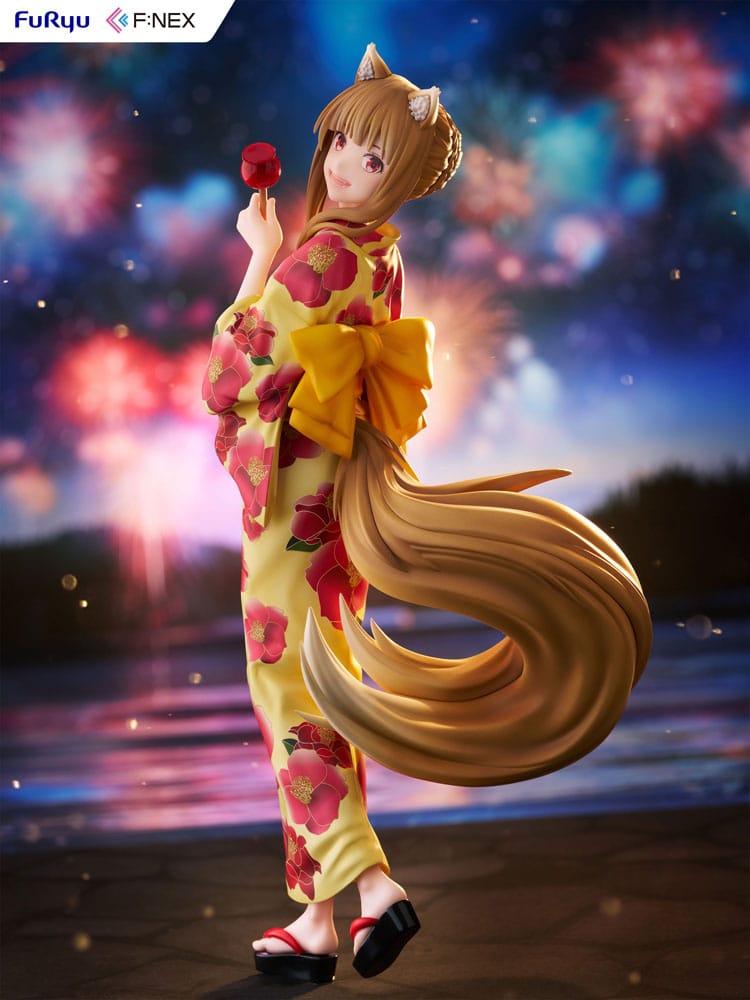 Spice and Wolf PVC Statue 1/7 Holo Yukata Ver. 23 cm - Versand: 7 Tage nach Bestellung