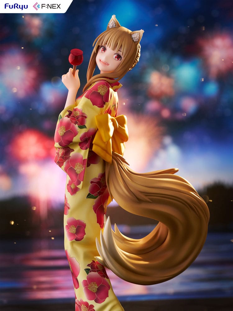 Spice and Wolf PVC Statue 1/7 Holo Yukata Ver. 23 cm - Versand: 7 Tage nach Bestellung