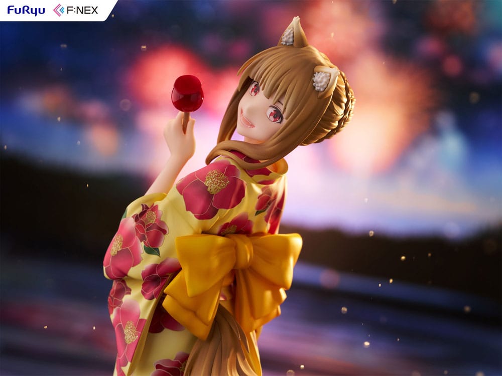 Spice and Wolf PVC Statue 1/7 Holo Yukata Ver. 23 cm - Versand: 7 Tage nach Bestellung
